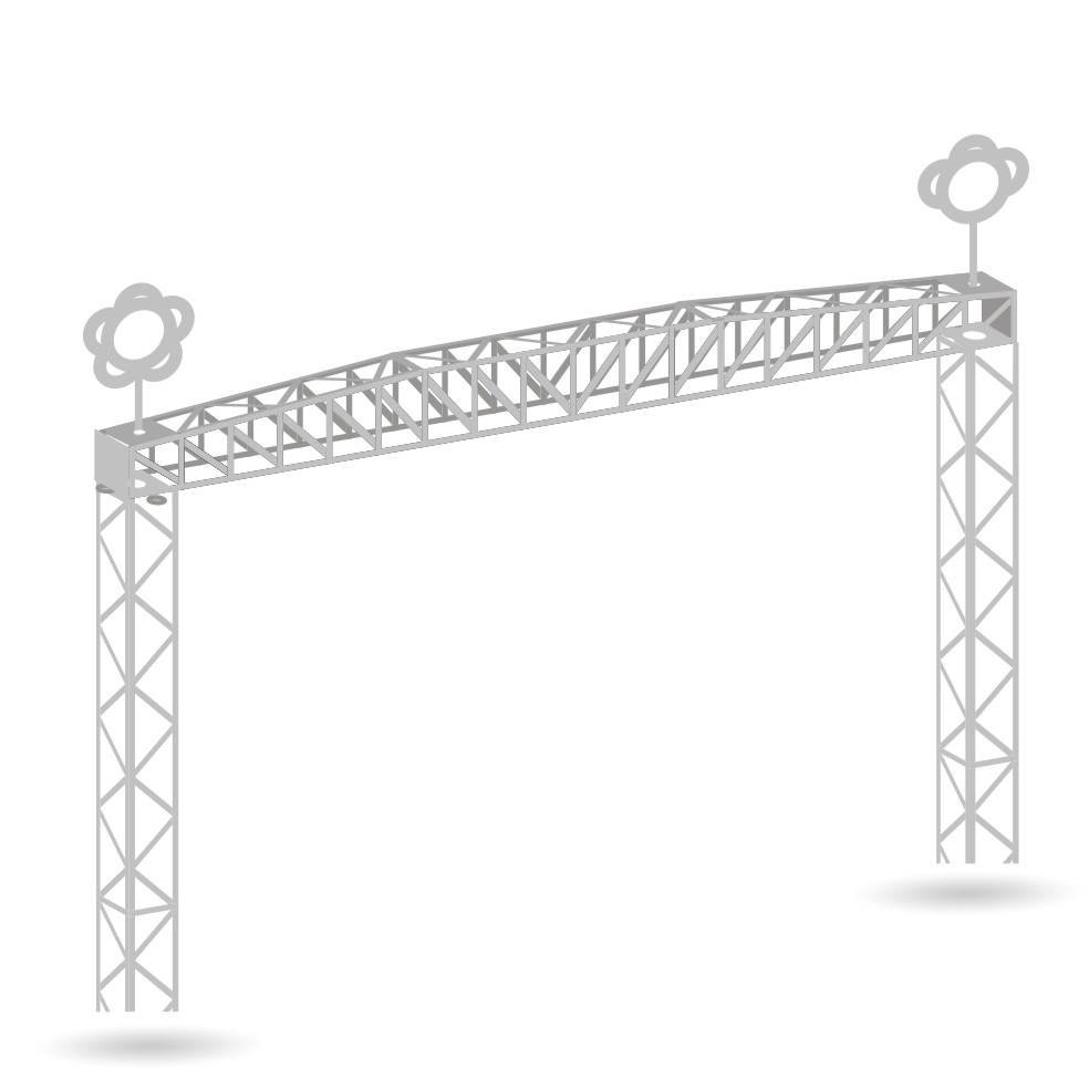 Tent masts set - kit 1:87 (H0) Tent masts set - kit 1:87 (H0)
